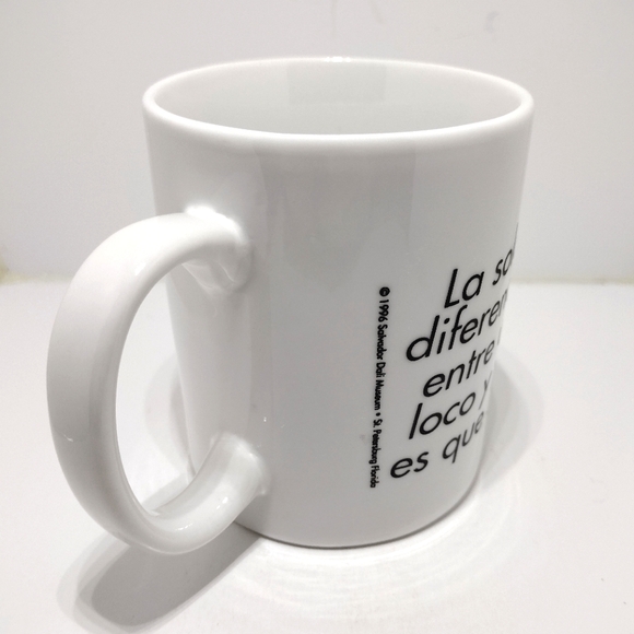 Vintage Salvador Dalí Ceramic Mug - Picture 4 of 10